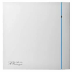 Aérateur Silent Design 200 CZ Blanc 175 M3/h Clapet Anti-retour