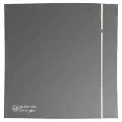 Aérateur Silent Design 100 CZ Gris 85 M3/h Clapet Anti-retour