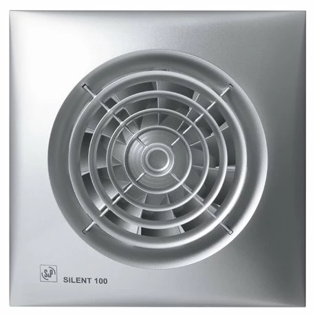 Aérateur Silent 100 CRZ Silver 95 M3/h Temporisé 3 Aérateur Silent 100 CRZ Silver 95 M3/h Temporisé