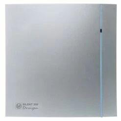 Aérateur Silent Design 200 CHZ Silver 175 M3/h Hygrostat