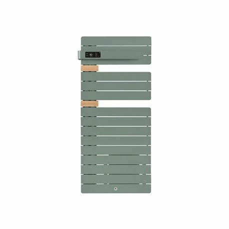 Sèche Serviette électrique Allure 3 Classique 500+1000 Watts, Mât à Gauche Vert Eucalyptus 3 Sèche Serviette électrique Allure 3 Classique 500+1000 Watts, Mât à Gauche Vert Eucalyptus