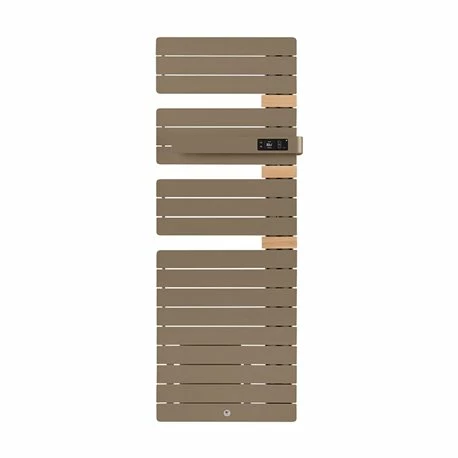 Sèche Serviette électrique Allure 3 Classique 750+1000 Watts, Mât à Droite Brun Sable 3 Sèche Serviette électrique Allure 3 Classique 750+1000 Watts, Mât à Droite Brun Sable