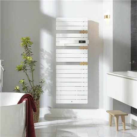 Sèche Serviette électrique Allure 3 Classique 750+1000 Watts, Mât à Droite Gris Roche 4 Sèche Serviette électrique Allure 3 Classique 750+1000 Watts, Mât à Droite Gris Roche – Image 2