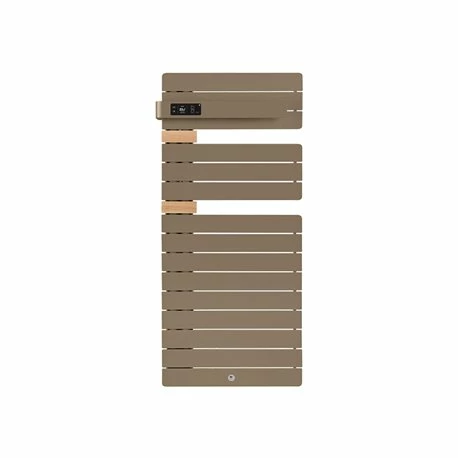 Sèche Serviette électrique Allure 3 Classique 500 Watts, Mât à Gauche Brun Sable 3 Sèche Serviette électrique Allure 3 Classique 500 Watts, Mât à Gauche Brun Sable