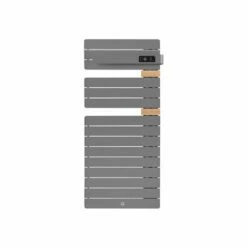 Sèche Serviette électrique Allure 3 Classique 500 Watts, Mât à Droite Gris Menhir