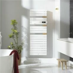 Sèche Serviette électrique Allure 3 Classique 750+1000 Watts, Mât à Droite Blanc Brillant 8 Sèche Serviette électrique Allure 3 Classique 750+1000 Watts, Mât à Droite Blanc Brillant -Schneider Electric Soldes allure 3 classique 483245 1750 watts mat a droite avec soufflerie blanc satin 1