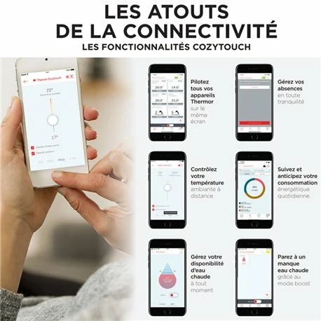 Sèche Serviette électrique Allure 3 Virtuose 750+1000 Watts, Mât à Droite Blanc Mat 7 Sèche Serviette électrique Allure 3 Virtuose 750+1000 Watts, Mât à Droite Blanc Mat – Image 5