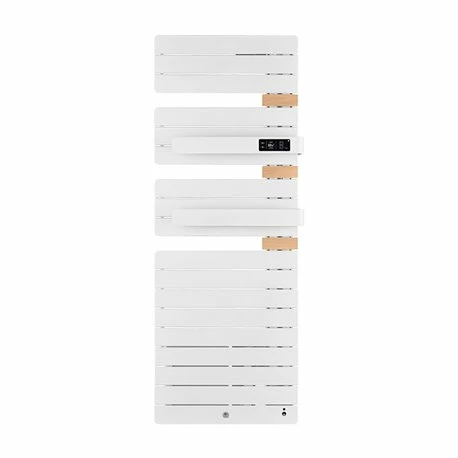 Sèche Serviette électrique Allure 3 Virtuose 750+1000 Watts, Mât à Droite Blanc Mat 3 Sèche Serviette électrique Allure 3 Virtuose 750+1000 Watts, Mât à Droite Blanc Mat