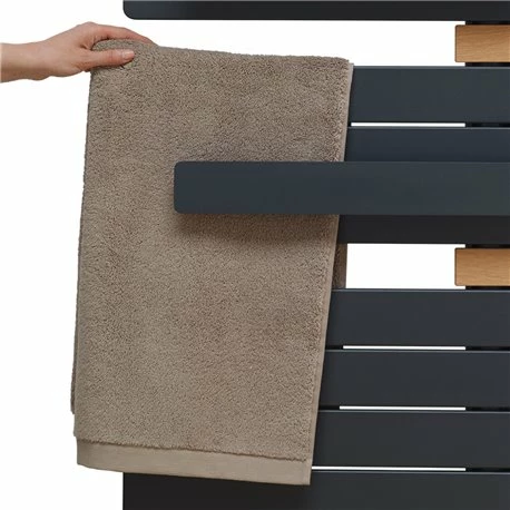 Sèche Serviette électrique Allure 3 Virtuose 750+1000 Watts, Mât à Gauche Brun Sable 6 Sèche Serviette électrique Allure 3 Virtuose 750+1000 Watts, Mât à Gauche Brun Sable – Image 4