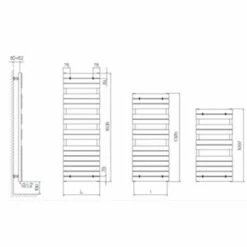 Sèche Serviette électrique Ancodesign 750 Watts 6 Sèche Serviette électrique Ancodesign 750 Watts -Schneider Electric Soldes ancodesign aconetti seche serviettes electrique 750 w reference 737515 1