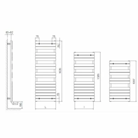 Sèche Serviette électrique Ancodesign 750 Watts 4 Sèche Serviette électrique Ancodesign 750 Watts – Image 2