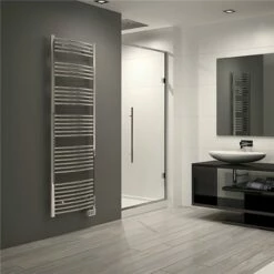 Sèche Serviette électrique Arche 600 Watts, Chromé