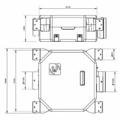 VMC Simple Flux Groupe Seul Deco Flat 2 N 7 VMC Simple Flux Groupe Seul Deco Flat 2 N -Schneider Electric Soldes auto deco flat 604120 caisson nu 35 w 2