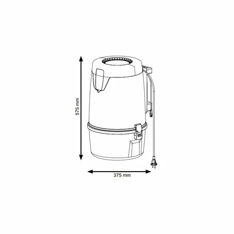 Centrale D'aspiration C.Axpir® Initia Sans Fixation 217 M3/h 1300 Watts 5 Centrale D'aspiration C.Axpir® Initia Sans Fixation 217 M3/h 1300 Watts – Image 3
