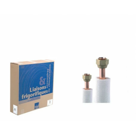 Liaison Frigorifique Bi-tubes Isolée Flare 09FS1438 Isolant Blanc PE, 1/4-3/8 9 M. 3 Liaison Frigorifique Bi-tubes Isolée Flare 09FS1438 Isolant Blanc PE, 1/4-3/8 9 M.