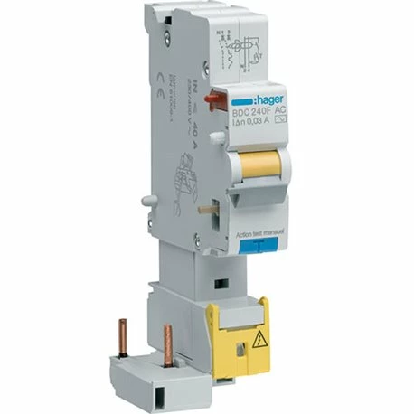 Bloc Differentiel 1P+N 40A 30mA Type AC BDC240F 3 Bloc Differentiel 1P+N 40A 30mA Type AC BDC240F