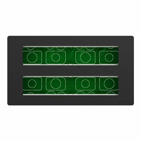 Schneider Electric Boîte De Concentration Encastrée Complète Unica NU171054 Anthracite 2 Rangs De 10 Modules 10 Schneider Electric Boîte De Concentration Encastrée Complète Unica NU171054 Anthracite 2 Rangs De 10 Modules – Image 8