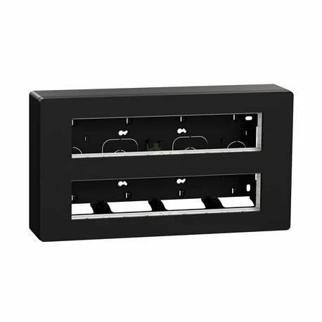 Schneider Electric Boîte De Concentration Saillie Complète Unica NU121054 Anthracite 2 Rangs De 10 Modules 3 Schneider Electric Boîte De Concentration Saillie Complète Unica NU121054 Anthracite 2 Rangs De 10 Modules