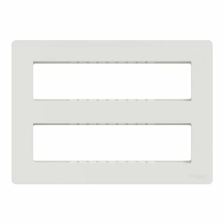 Schneider Electric Boîte De Concentration Saillie Complète Unica NU121820 Blanc Antibactérien 2 Rangs De 8 Modèles 5 Schneider Electric Boîte De Concentration Saillie Complète Unica NU121820 Blanc Antibactérien 2 Rangs De 8 Modèles – Image 3