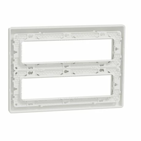 Schneider Electric Boîte De Concentration Saillie Complète Unica NU121820 Blanc Antibactérien 2 Rangs De 8 Modèles 8 Schneider Electric Boîte De Concentration Saillie Complète Unica NU121820 Blanc Antibactérien 2 Rangs De 8 Modèles – Image 6