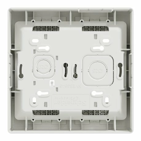Schneider Electric Boîte De Concentration Saillie Complète Unica NU122418 Blanc 2 Colonnes De 4 Modules 8 Schneider Electric Boîte De Concentration Saillie Complète Unica NU122418 Blanc 2 Colonnes De 4 Modules – Image 6