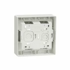 Schneider Electric Boîte De Concentration Saillie Complète Unica NU122420 Blanc Antibactérien 2 Colonnes De 4 Modules -Schneider Electric Soldes boite de concentration saillie complete unica nu122420 blanc antibacterien 2 colonnes de 4 modules 4