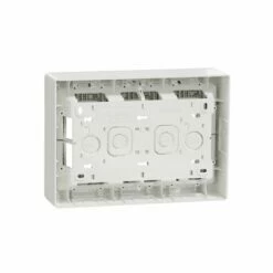 Schneider Electric Boîte De Concentration Saillie Complète Unica NU123420 Blanc Antibactérien 3 Colonnes De 4 Modules -Schneider Electric Soldes boite de concentration saillie complete unica nu123420 blanc antibacterien 3 colonnes de 4 modules 3