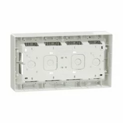 Schneider Electric Boîte De Concentration Saillie Complète Unica NU124420 Blanc Antibactérien 4 Colonnes De 4 Modules -Schneider Electric Soldes boite de concentration saillie complete unica nu124420 blanc antibacterien 4 colonnes de 4 modules 4