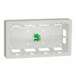 Schneider Electric Boîte De Concentration Saillie Unica NU821020 Blanc Antibactérien 2 Rangs De 10 Modules