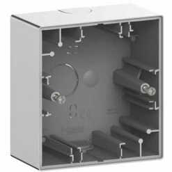 Schneider Electric Boîte Pour Montage Saillie D-Life MTN4014-6536 Acier 1 Poste
