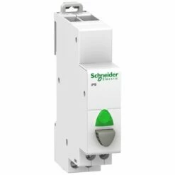 Schneider Electric Bouton-poussoir Acti9 A9E18036 Voyant Vert 1 NO