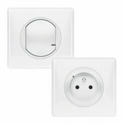 Prise De Courant 2P+T Céliane Sans Fils Complet 067634 Blanc 9 Prise De Courant 2P+T Céliane Sans Fils Complet 067634 Blanc -Schneider Electric Soldes bouton poussoir complet celiane titane 067031068301068901080251 3