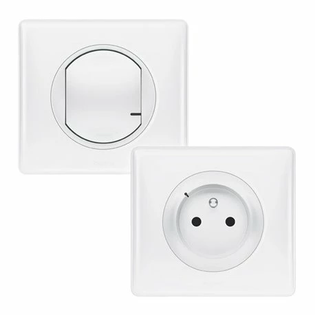 Prise De Courant 2P+T Céliane Sans Fils Complet 067634 Blanc 6 Prise De Courant 2P+T Céliane Sans Fils Complet 067634 Blanc – Image 4