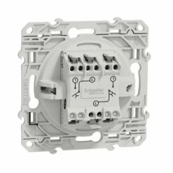 Bouton Poussoir Double Odace S520216 Blanc Brillant -Schneider Electric Soldes bouton poussoir double odace s520216 blanc brillant 6