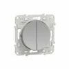 Bouton-poussoir Double Odace S530216 Aluminium 2 Bouton-poussoir Double Odace S530216 Aluminium -Schneider Electric Soldes bouton poussoir double odace s530216 aluminium