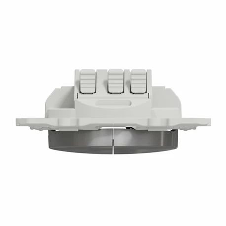 Bouton-poussoir Double Odace S530216 Aluminium 10 Bouton-poussoir Double Odace S530216 Aluminium – Image 8