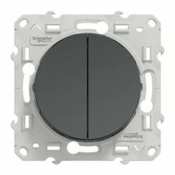 Bouton-poussoir Double Odace S540216 Anthracite 16 Bouton-poussoir Double Odace S540216 Anthracite -Schneider Electric Soldes bouton poussoir double odace s540216 anthracite 6