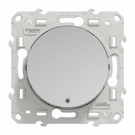 Bouton-poussoir Sans Marquage Lumineux Odace S530276 Aluminium 9 Bouton-poussoir Sans Marquage Lumineux Odace S530276 Aluminium – Image 7