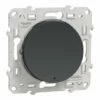 Bouton-poussoir Sans Marquage Lumineux Odace S540276 Anthracite -Schneider Electric Soldes bouton poussoir sans marquage lumineux odace s540276 anthracite