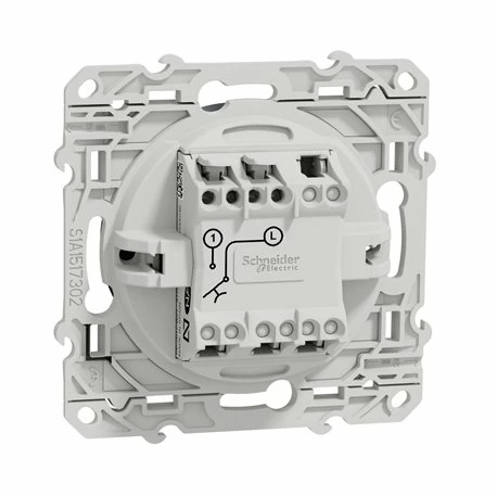 Bouton-poussoir Symbole De Cloche Odace S540246 Anthracite 4 Bouton-poussoir Symbole De Cloche Odace S540246 Anthracite – Image 2