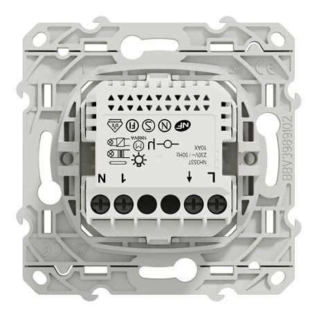 Bouton Poussoir Wiser Odace S520530W 10 A Zigbee Blanc 9 Bouton Poussoir Wiser Odace S520530W 10 A Zigbee Blanc – Image 7