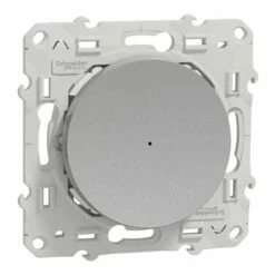 Bouton Poussoir Wiser Odace S530530W 10 A Zigbee Alu