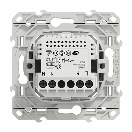 Bouton Poussoir Wiser Odace S530530W 10 A Zigbee Alu 7 Bouton Poussoir Wiser Odace S530530W 10 A Zigbee Alu – Image 5