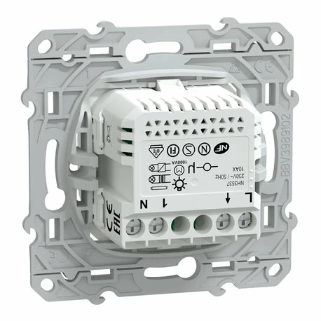 Bouton Poussoir Wiser Ovalis S320530W 10 A Zigbee Blanc 6 Bouton Poussoir Wiser Ovalis S320530W 10 A Zigbee Blanc – Image 4