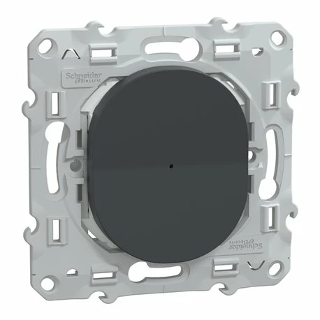 Bouton Poussoir Wiser Ovalis S340530W 10 A Zigbee Anthracite 3 Bouton Poussoir Wiser Ovalis S340530W 10 A Zigbee Anthracite