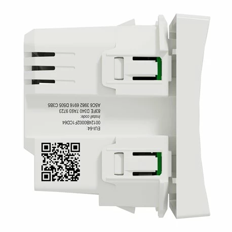 Schneider Electric Bouton Poussoir Wiser Unica NU353720W 10 A Zigbee Blanc Antimicrobien Mécanisme Seul 7 Schneider Electric Bouton Poussoir Wiser Unica NU353720W 10 A Zigbee Blanc Antimicrobien Mécanisme Seul – Image 5