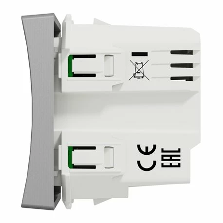 Schneider Electric Bouton Poussoir Wiser Unica NU353730W 10 A Zigbee Alu Mécanisme Seul 5 Schneider Electric Bouton Poussoir Wiser Unica NU353730W 10 A Zigbee Alu Mécanisme Seul – Image 3
