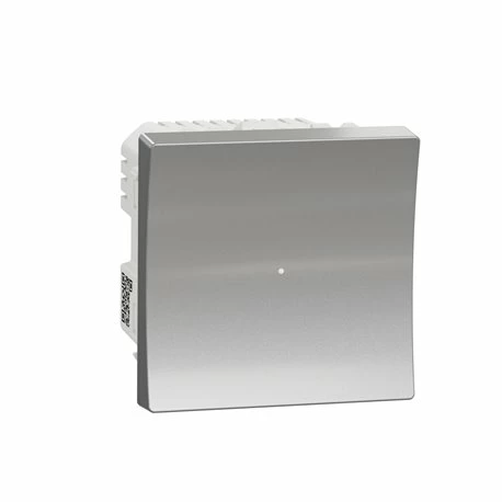 Schneider Electric Bouton Poussoir Wiser Unica NU353730W 10 A Zigbee Alu Mécanisme Seul 3 Schneider Electric Bouton Poussoir Wiser Unica NU353730W 10 A Zigbee Alu Mécanisme Seul
