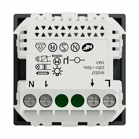 Schneider Electric Bouton Poussoir Wiser Unica NU353754W 10 A Zigbee Anthracite Mécanisme Seul 6 Schneider Electric Bouton Poussoir Wiser Unica NU353754W 10 A Zigbee Anthracite Mécanisme Seul – Image 4