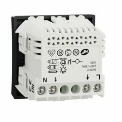 Schneider Electric Bouton Poussoir Wiser Unica NU353754W 10 A Zigbee Anthracite Mécanisme Seul 14 Schneider Electric Bouton Poussoir Wiser Unica NU353754W 10 A Zigbee Anthracite Mécanisme Seul -Schneider Electric Soldes bouton poussoir wiser unica nu353754w 10 a zigbee anthracite mecanisme seul 4